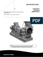User Instructions: DS Centrifugal Pump
