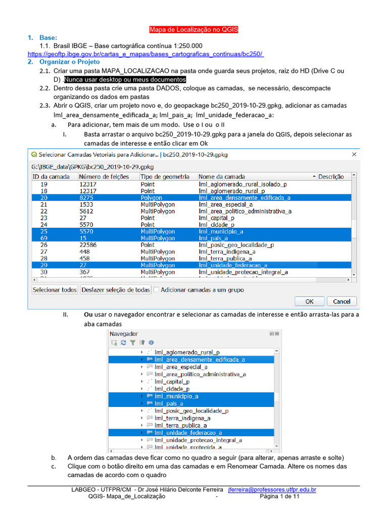Qgis Mapa De Localização Download Grátis Pdf Programas