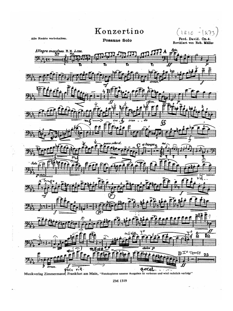 CONCERTINO Eb | PDF