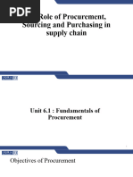 6 - Procurment, Sourcing and Purchasing (Part 1)