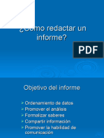 Presentación Informe Cientifico