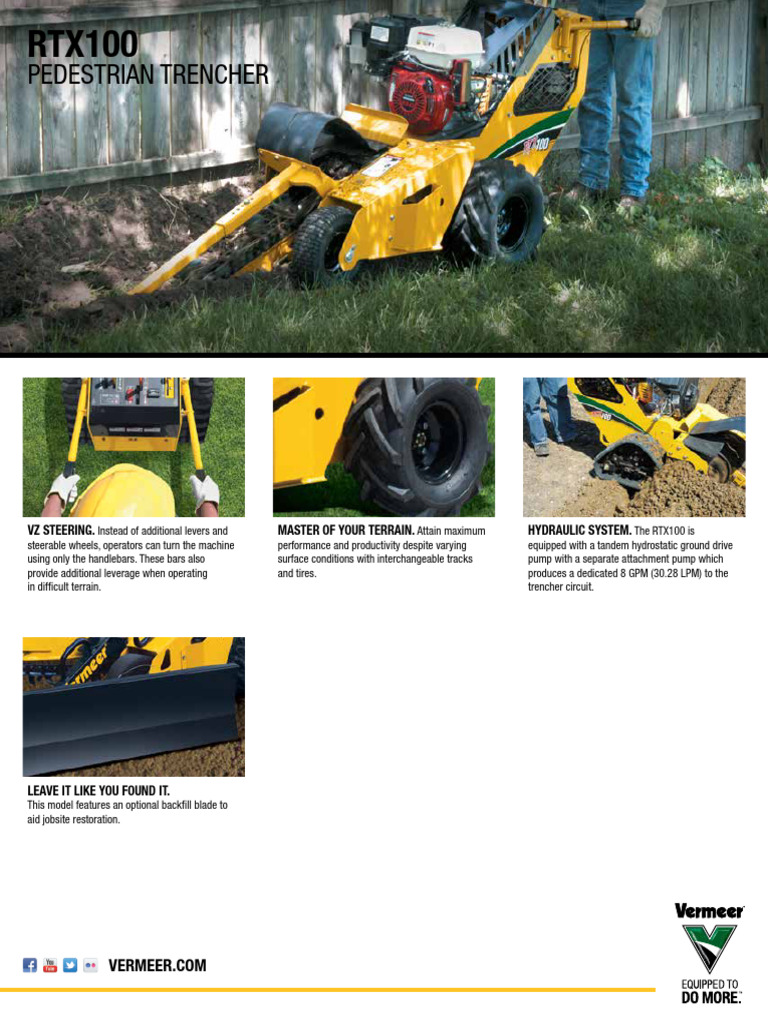 RTX100 Spec Sheet1 PDF Tractor Engines