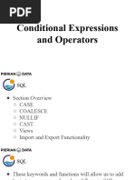 08-Conditional Expressions and Operators