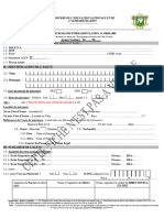 Fiche de Demande Imma Primaire