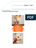 Scorbunny Amigurumi Pattern - 1up Crochet