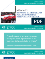 Módulo 02 - Retos de La Ciudadanía para Una Sociedad Democrática y Ética