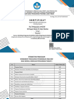 Sertifikat Peserta Nur Wijayanti, S.PD - SD