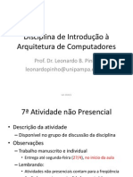 Introdução à Arquitetura de Computadores