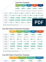 Free RACI Matrix PowerPoint Template