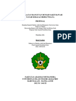 Pemanfaatan Bangunan Rumah Sakit Bawah Tanah Sebagai Objek Wisata