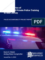 Police Training Report