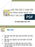 1.Khám Tầm Soát Trong YHGĐ