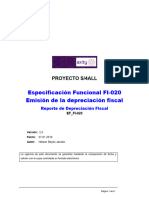 FI - 020 - EF - FI - Emisión de La Depreciación Fiscal v.1