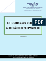 Libro Estudios Sobre Derecho Aeronautico y Espacial III