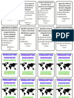 Perguntas e Glória e Desafio 