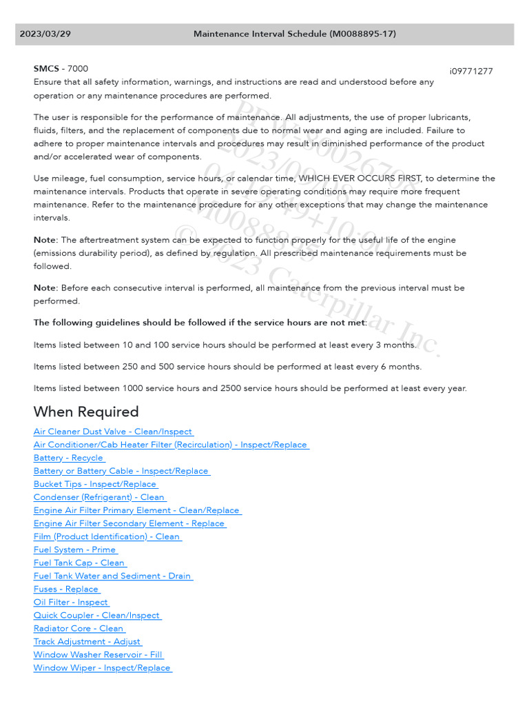 302-cat-service-schedule-pdf-oil-motor-oil