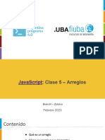 JS Clase05 1 Arreglos