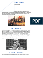 Revolución China: Era Kennedy