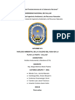 Informe N°2 Humedal Costero Posa La Arenilla