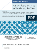 Materi 4. Karakteristik Peptida