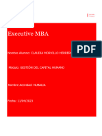 Executive MBA: Nombre Alumno: Claudia Morvillo Herrero