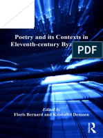 Poetry and Its Contexts in Eleventh-Century Byzantium (Floris Bernard, Kristoffel Demoen (Eds.) ) (Z-Library)