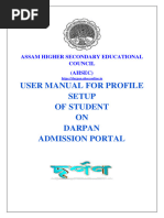 Darpan Student Manual