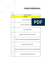 Jadwal Kebersihan