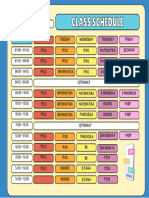 Jadwal Pelajaran