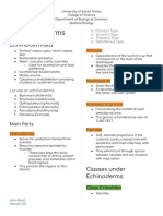 ZOOLOGY Notes (Lec & Lab) 