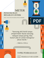 Tugas 1 - PPT - AMPERMETER. - FIRMAN ILHAM R. RIFAI - 231043038