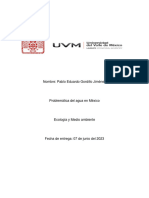 Problemática Del Agua en México