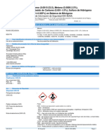 Oxigeno 0.0015-23.5 Metano 0.0005-2.5 Monoxido de Carbono 0.001-1 Sulfuro de Hidrogeno 0.001-0.025 en Balance de Nitrogeno