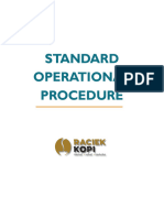 Standard Operational Procedure Raciek Kopi