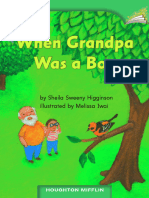 When Grandpa Was A Boy