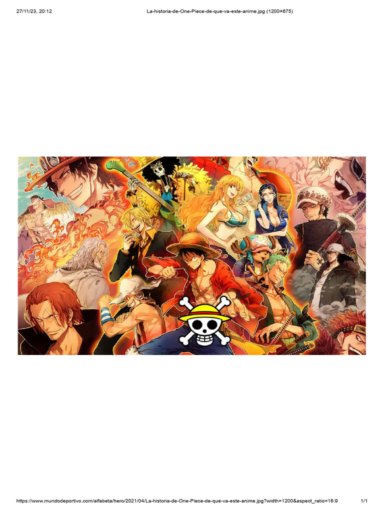 La Historia de One Piece de Que Va Este Anime | PDF