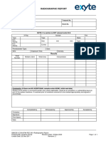 MECH REC68 Radiographic Report