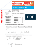 Numeros Mixtos para Cuarto de Primaria