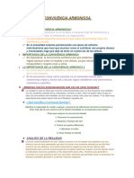 Convivencia Armoniosa Informe