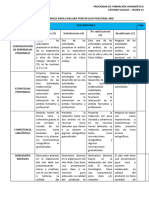 Rúbrica de Evaluación S14