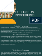 Collection Procedures