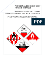 Standar Operasional Prosedur B3