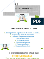 Unidad 4 Herramientas de Control de Calidad