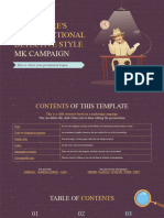 Literature's Genius Fictional Detective Style MK Campaign by Slidesgo