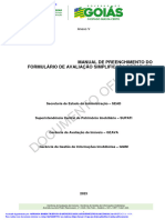 6-Manual de Preenchimento Do Formulario de Avaliacao Simplificada1 2023