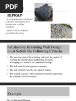 Riprap Class and Size Specifications | PDF