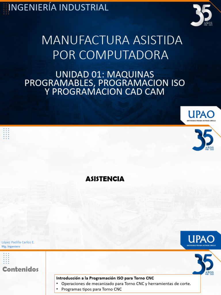Semana 3 Introducción A La Programación ISO para Torno CNC | PDF ...