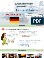 Deutsch Grundstufe V - Termin 7 - November