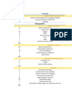 Cotización para Proyecto Pacmyc