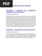Download THE REAL STORY OF EMINEM by api-3769807 SN6904343 doc pdf
